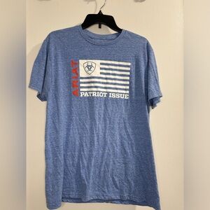 Blue Ariat t shirt